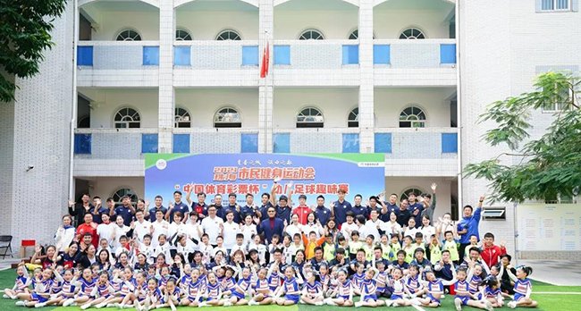 傲勝為珠海啟雅幼兒園打造的足球場，迎來重要時刻！